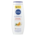 Nivea-Kremowy żel pod prysznic Care & Orange. Nawilża i odżywia.