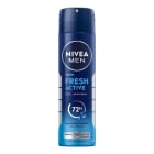 Nivea Men Fresh Active – antyperspirant w sprayu 150 ml. Antyperspirant z ekstraktami morskimi.