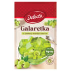 Delecta - Galaretka smak agrest 75g. Pyszny, owocowy smak.