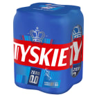 Piwo bezalkoholowe 4x500ml (puszka zwrotna) TYSKIE 2.00l