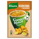 KNORR-Gorący Kubek-Kurkowa z makaronem 13g. Pyszna zupa gotowa do spożycia w kilka minut.