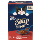 Uzupełniająca karma dla kota   zestaw zup (6 x 48 g) Soup FELIX® 288.000szt