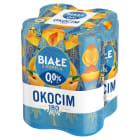 Białe z morelą Piwo bezalkoholowe 4x500ml (puszka zwrotna) OKOCIM 2.00l
