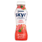 Skyr jogurt pitny typu islandzkiego malina truskawka BAKOMA 300g