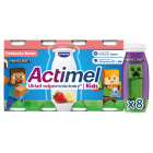 Napój jogurtowy o smaku truskawkowo bananowym (8 szt.) Actimel Kids 800g