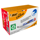 Marker suchościeralny czerwony z okrągłą końcówką pudełko 12 szt. BIC 12.000szt