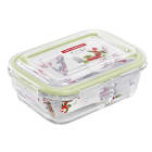 Pojamnik do żywności frigo szklany prostokątny podwójny 600 ml FLORINA 1.000szt