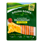 Serowe kiełbaski śniadaniowe ser cheddar DOLINA DOBRA 200g