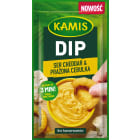 Dip ser cheddar i prażona cebulka KAMIS 20g