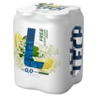 Elderflower Piwo bezalkoholowe 4x500ml (puszka zwrotna) LECH 2.00l