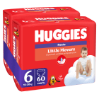 Pieluchomajtki rozmiar 6 (15 25kg) 30szt. Little Movers HUGGIES 1.000szt