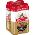 Piwo jasne pełne 4x550 ml (puszka zwrotna) KASZTELAN 2.20l