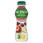 Jogurt bez dodatku cukru czereśnia jabłko banan Activia Drink 270g