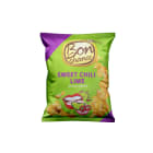 Chipsy chlebowe o smaku słodkiego chili i limonki BON CHANCE 120g