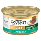 Karma dla kotów - Królik w pasztecie Gourmet Gold to pełnowartościowy, zbilansowany pokarm.