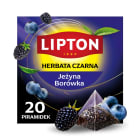 Herbata czarna aromatyzowana Niebieskie owoce (20 piramidek) LIPTON 34g