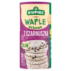Wafle ryżowe z czarnuszką (bezglutenowe) KUPIEC 90g
