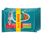 PURINA ONE STERILCAT Karma dla kotów sterylizowanych 2+1(4x85g) PURINA ONE 1.02kg