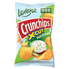 Chipsy ziemniaczane o smaku śmietany z zieloną cebulką CRUNCHIPS 130g