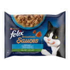 Karma dla kotów Rybne smaki w sosie 4x85g Sensations FELIX® 340g