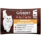A la Carte Karma dla dorosłych kotów przepisy szefa kuchni GOURMET 340g