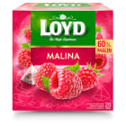 Herbatka owocowa malina (20 piramidek) LOYD TEA 54g