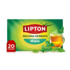 Herbata zielona z nutą mięty 20 torebek LIPTON 45g