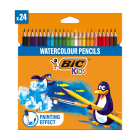 Kredki akwarelowe pudełko 24 szt. BIC 24.000szt