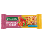 Bakalland - Baton 5 zbóż Truskawka&Quinoa. Smaczna i zdrowa przekąska.