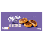Ciastka z czekoladą i nadzieniem mlecznym BN Choco Mins MILKA 185g