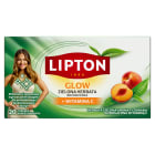Herbata zielona GLOW z witaminą C brzoskwinia (20 tor.) LIPTON 32g