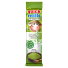 Rurki smakowe do picia mleka o sm. matchy (5 szt.) QUICK MILK 30g