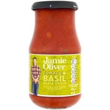 Sos pomidorowy z bazylią 400 g - Jamie Oliver. Klasyczny dodatek do dań z makaronu. Sos pomidorowy z bazylią 400 g - Jamie Oliver. Klasyczny dodatek do dań z makaronu.