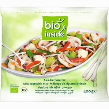 BIO INSIDE Mix chińskich warzyw mrożonych BIO 400 g