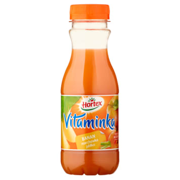 HORTEX VITAMINKA Sok banan marchewka jabłko 300 ml HORTEX VITAMINKA Sok banan marchewka jabłko 300 ml