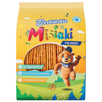 BESKIDZKIE Misiaki Paluszki 180 g BESKIDZKIE Misiaki Paluszki 180 g