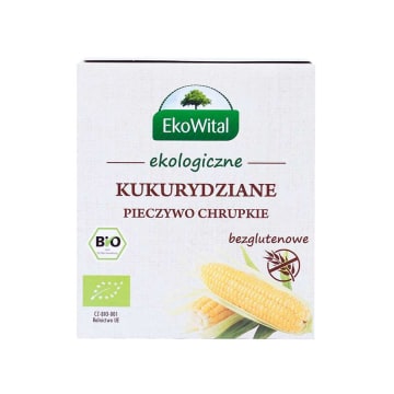 EKO WITAL Pieczywo chrupkie kukurydziane bezglutenowe BIO