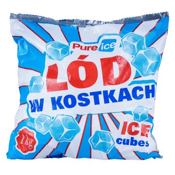Lód w kostkach