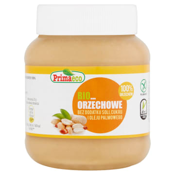 PRIMAECO Masło orzechowe 100% orzechów BIO 360 g PRIMAECO Masło orzechowe 100% orzechów BIO 360 g