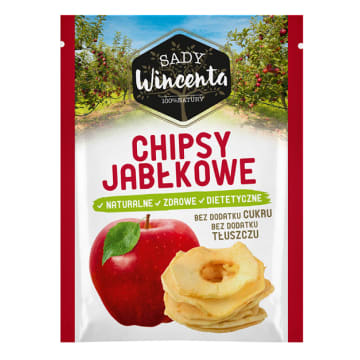 SADY WINCENTA Chipsy jabłkowe