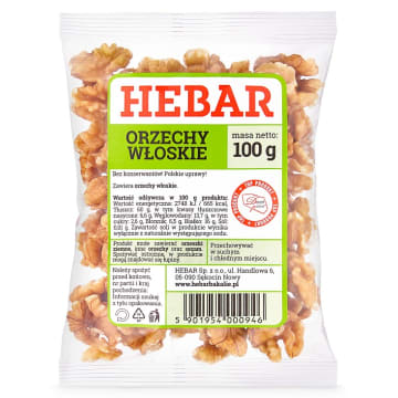 HEBAR Orzechy włoskie