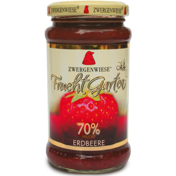 ZWERGENWIESE Konfitura truskawkowa 70% BIO