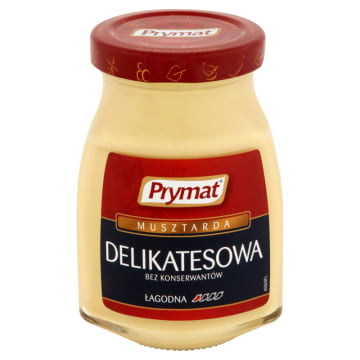 PRYMAT Musztarda delikatesowa (łagodna)