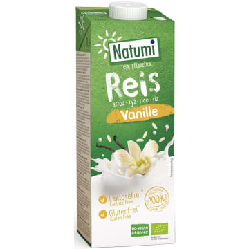 NATUMI Napój Ryżowo-Waniliowy bezglutenowy BIO