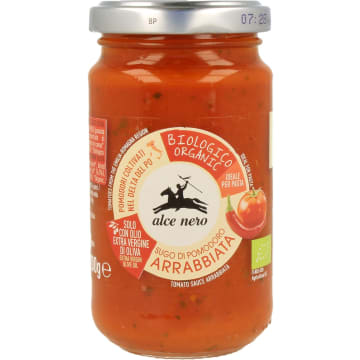 ALCE NERO Sos pomidorowy Arrabbiata BIO