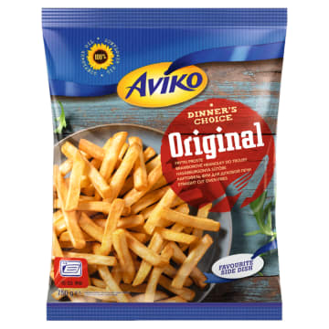 Frytki proste mrożone