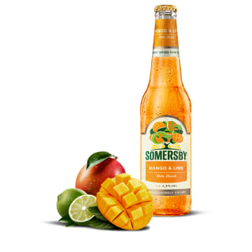 MANGO & LIME Napój piwny o smaku mango i limonki (butelka bezzwrotna)
