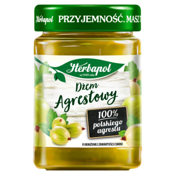 HERBAPOL Dżem agrestowy niskosłodzony