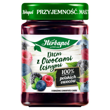 HERBAPOL Dżem z owocami leśnymi niskosłodzony