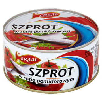 GRAAL Szprot w sosie pomidorowym